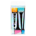 Colortrak Flexi Brush Set - 4 Pack | Tools for Precise Hair Coloring, Root Touch-Ups, Highlighting, Blending, and Dye Application, Serrated Head, Angled Head, and Straight Brushes Included