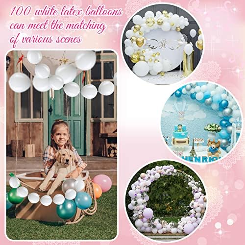 100 Pcs Link Balloon Quick Linking Latex Connected Balloons Linkable - Image 3