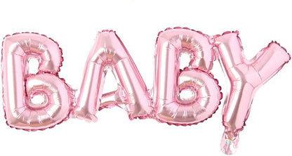 Boy girl connection Letter foil balloons children party decoration birthday by REIANS