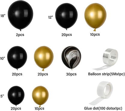 Restaurantware-Balloonify Balloon Garland Set, 1 Party Decoration Kit - Image 8