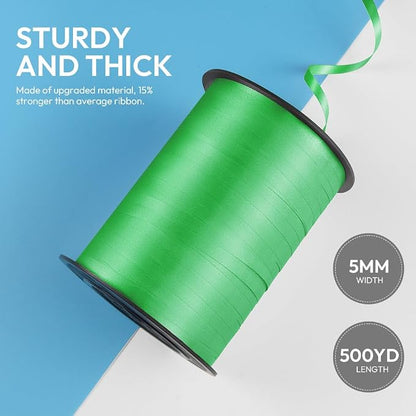 500 Yards Curling Ribbon for Gift Wrapping, 3/16" Balloon String for Christmas - Image 2
