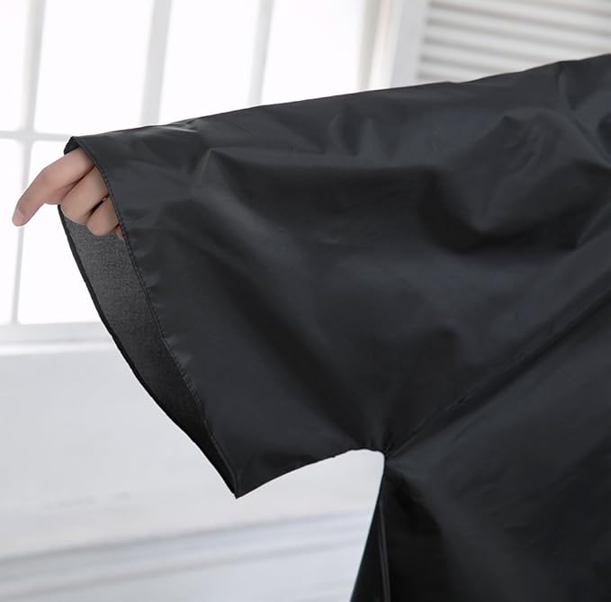 PERFEHAIR Salon Client Hair Cutting Cape Gown, Professional Barber Haircut Cape with Sleeves