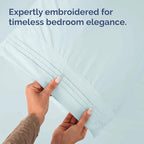 King Pillow Cases Set of 8 - Ultra Soft Hotel Quality Pillowcase Covers - Comfy & Wrinkle Free - Shrink, Stain & Fade Resistant - Easy-Care, Machine Washable Pillow Protectors - 8 Piece Set - Ice Blue