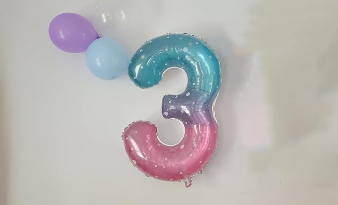 Number 6 Balloon 40 Inch for 6 16 Birthday Decorations, - Image 3