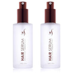 Herstyler Argan Oil Serum for Natural Shine - Anti-Frizz Straightening Serum for Damaged Tresses (Pack of 2)