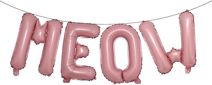 Cat Birthday Party Balloons by RUIANSI