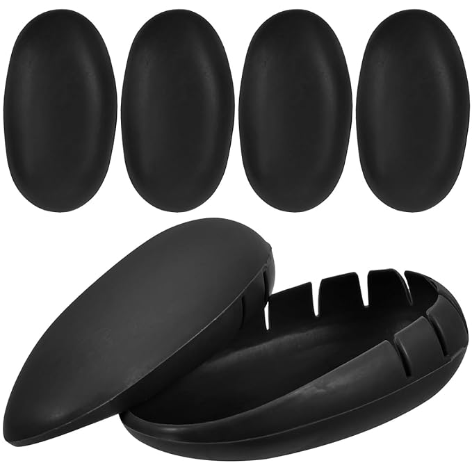 3 Pairs Ear Covers for Hair Dye Ear Protector for Hair Dryer Ear Shower Caps Ear Shield Earmuffs Hair Coloring Ear Caps for Salon Barber Home Hair Dye Bathing
