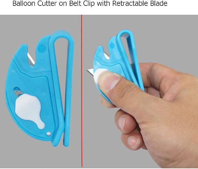 Weilan Balloon Ribbon Mutifunctional Cutter Balloon Box Cutter BladesTools - Image 3