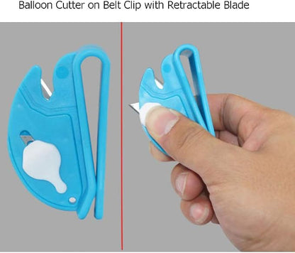 Weilan Balloon Ribbon Mutifunctional Cutter Balloon Box Cutter BladesTools - Image 3