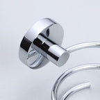 Hair Dryer Holder Hair Dryer Rack Stainless Steel Hair Care Tools Holder Wall Mount Chrome Finished for Bathroom, Bedroom, Barbershop