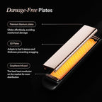 SRILabs StyleQ Flat Iron Hair Straightener Styler - GraphFlow Techonology, Negative Ions, Infrared Light Therapy, 12 Heat Settings for Straight, Smooth, Waves and Curls: All Hair Types
