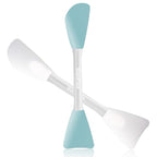 Mask Applicator Silicone Face Brush Face Mud Cream,Clay Mask,DIY,Modeling Mask Brushes DIY Mud Mixing Spatula Double-end Handheld Scoop Skin Care Make up Foundation Gel Cosmetic Tools