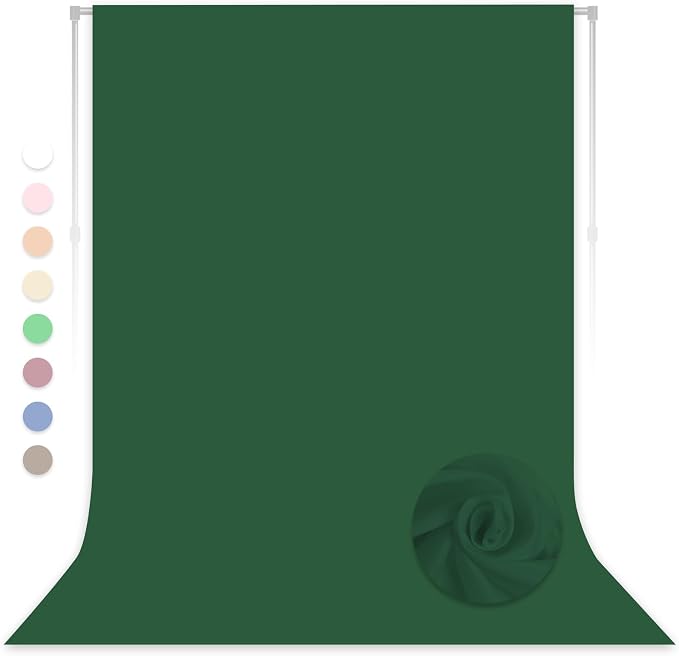 Dark Green Photography Backdrop by LYLYCTY