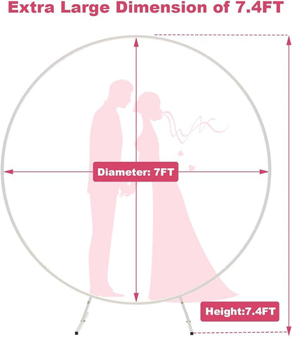 7.4FT Round Backdrop Stand - Image 7