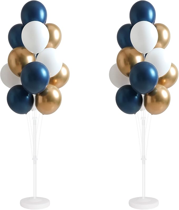 Balloon Column Kit for Floor- Set of 2, Balloon Columns by IMISNO