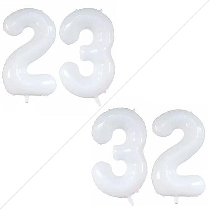 Number 23 Balloons for 23rd Birthday Party Decorations, 42 Inch Jumbo Foil by GOER