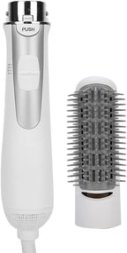 ZJchao 2 in 1 Hair Dryer Brush, Negative Ion Anti-frizz Hot Air Brush Blower, Professional Electric Household Hair Curling Comb, Protable Hair Dryer Comb Machine