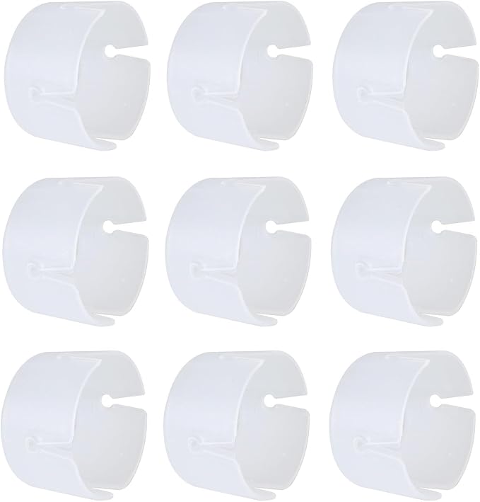 50PCS Balloon Ring Plastic Round Arch Clip Multi Function Buckle Flower by DGBRSM