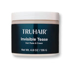 Truhair Invisible Tease Styling Cream and Paste | Men’s & Women’s Hair Styling Cream for Shaping, Texturizing, and Hold | Lightweight & Non-Greasy Hair cream - (4.8 OZ - Supersize)