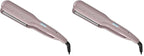 Remington Wet2Straight Hair Straightener/Flat Iron, 450°F Salon High Heat, 1 3/4" Inch Plates, Mauve (Pack of 2)