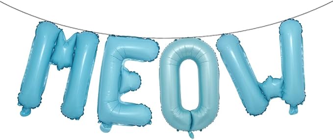 Cat Birthday Party Balloons by RUIANSI