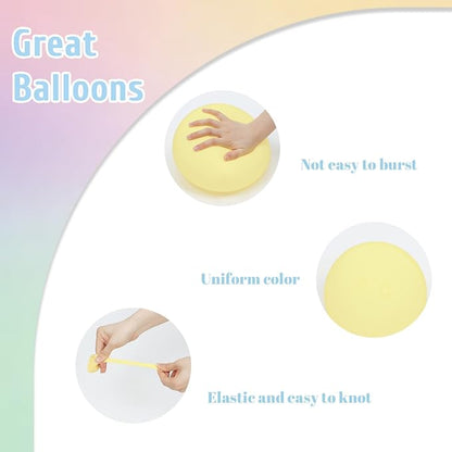 60pcs Pastel Balloons 12inch - Image 3