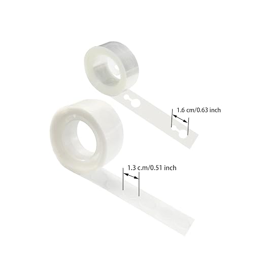 HANWER Balloon Arch Kit, 4 Rolls Balloon Tape and 4 Rolls Glue Points Dots - Image 2