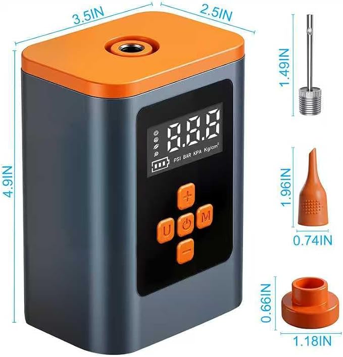 Portable 2-in-1 Electric Ball Pump & 260 Long Balloon Pump 1800mAh | Ball Pump - Image 3