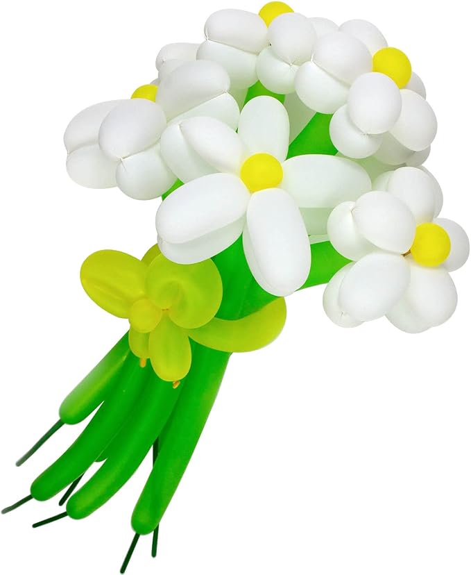 100Pcs 260 Balloons White Long Balloons - Image 7