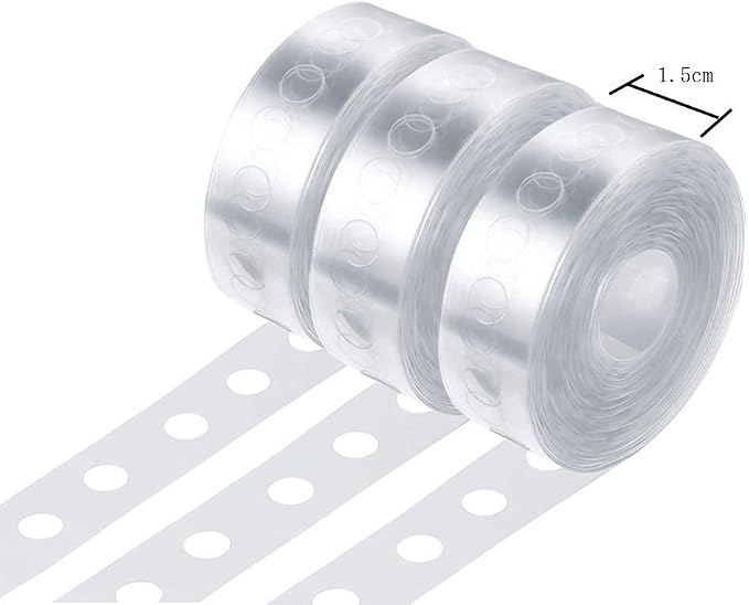 3 Rolls Balloon Decorating Strip Balloon Arch Strip Clear Balloon Arch kit - Image 2