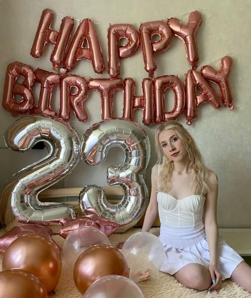 Silver Number 3 Balloon 40 inch, Balloon numbers party supplies, deco photo - Image 4