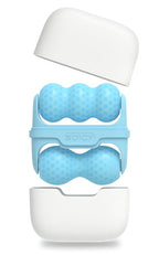 Ice Roller Double Ended, Ice Roller for Face & Eye Puffiness Relief, Ice Face Roller Massager for Migraine Pain, 2 in 1 Facial Ice Roller Skin Care Tool for Whole Body Minor Injury Cold Compress