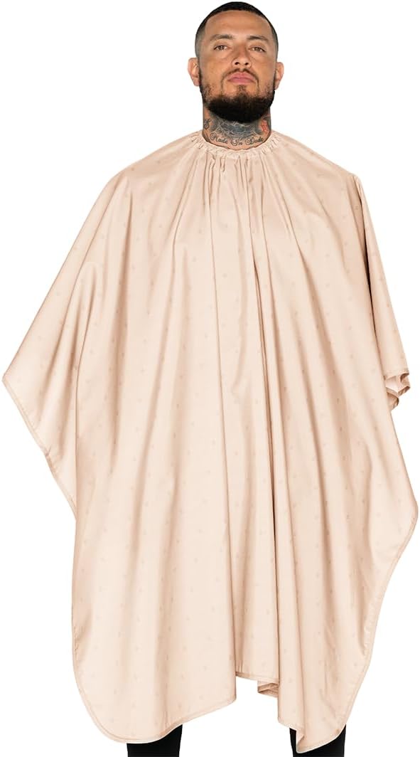 Barber Strong The Barber Cape Haircut Cover for Men, Hair Repelling and Static-Reducing Material, Water Resistant Fabric