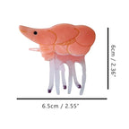 Shrimp Claw Clip,Acetate Hair Clips,Small Claw Clips for Women