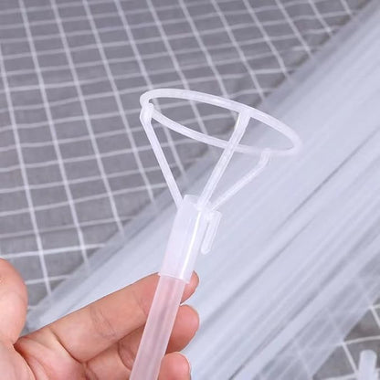 Large Balloon Sticks with Big Cups, 35 Sets Thickened 17inch Long Clear Bobo - Image 3