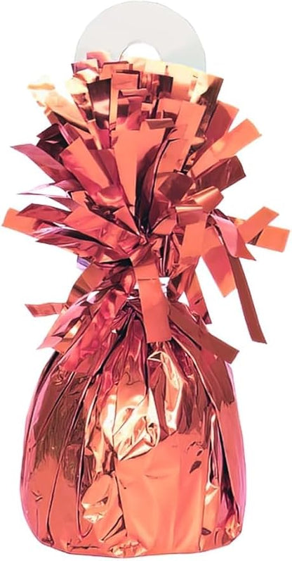 Elegant Rose Gold Foil Balloon Weight 1 Count, Dazzling Decor Essential by Unique