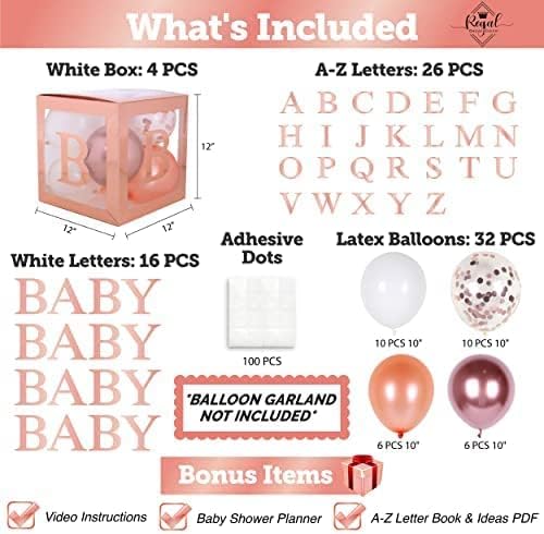 82PCS Rose Gold Baby Boxes - Image 2