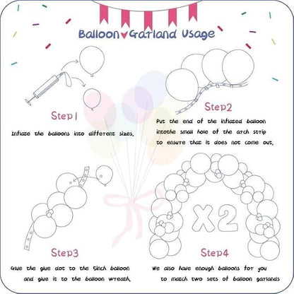 412pcs Dusty Blue Balloons Different Sizes 18 12 10 5 Inch, Slate Blue Boho - Image 3