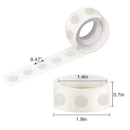 Glue Points Dots Double Sided, Art Craft, Party Supplies 100 Pcs/Roll - Image 2