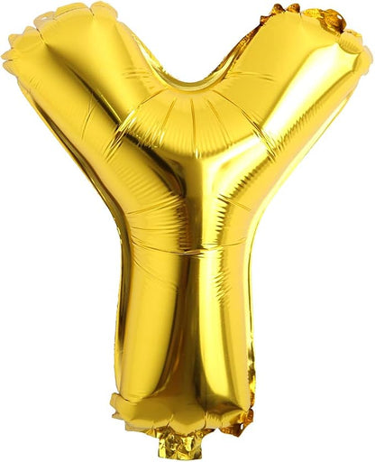 16" Alphabet Letter and Number Balloons Set Package, Aluminum Hanging Foil Film by RUIANSI