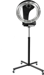 3 in 1 Orbiting Infrared Hair Dryer - 1000W Professional Infrared Hooded Dryer Steamer with Wheels and 6 Modes, Adjustable Height, Hair Color Processor for Home Salon Use