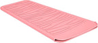 Silicone Heat Resistant Travel Pouch for Hot Hair Styling Tools - Straightener, Crimping Iron, Curling Wand, Flat Iron, and Waving Iron (Light Pink) 1 Pack