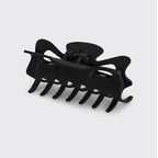 Kitsch Large Claw Clip for Thick Hair | Rubberized Finish for Easy-Grip, Electroplated Springs | Big Hair Clips for Updos Hairstyle | Ideal Gifts for Women - Black, 1pc