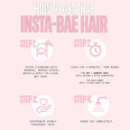 FoxyBae 3-Minute Hair Mask - with Biotin - for Dryness, Damage, Growth - Deep Conditioning, Hydrating, Moisturizing - Insta-Bae - 7 Fl Oz