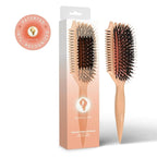 Bounce Curl Volume EdgeLift Brush, 5-in-1 Tool for Volumized, Defined Curls, Waves & Coils - Peach