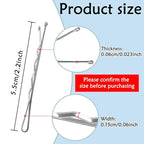 330 Pcs 2.2 Inch Hair Bobby Pins Silver With Box, Silver Bobby Pins For Gray Hair, YINGFENG Reusable Non Slip Hair Pins, This Gray Hair Pins For Women, Girls And Kids