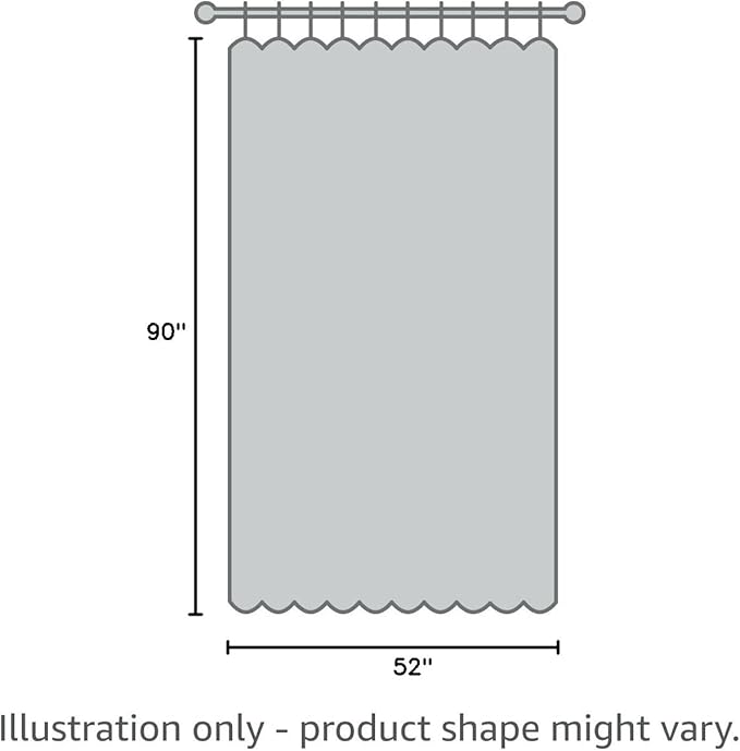 YoungsTex Light Grey Linen Curtains 90 Inch Length - Image 10
