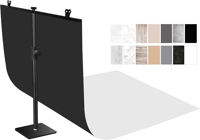 Yoocheese Photo Backdrop Kit, Double-Sided Paper Background by Yoocheese