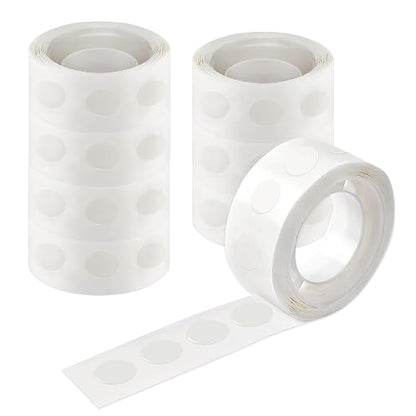 UPINS 800Pcs Glue Points Dots 10mm Removable Balloon Glue Adhesive Dots | 8 by UPINS