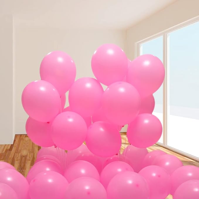 300 Pack Pink Balloons 12 inch Pink Latex Party Balloon Bulk - Image 5